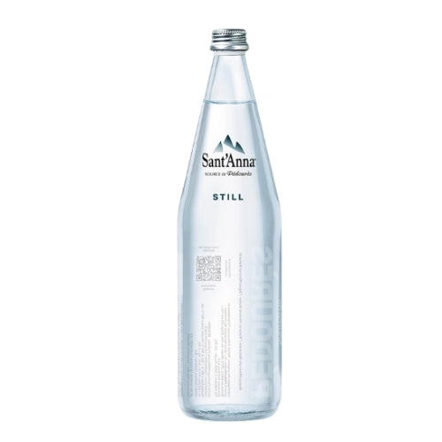 Acqua Sant'Anna Pédourès Spring Natural Still Mineral Water | Glass 12X75cl | WATER FOR BABIES