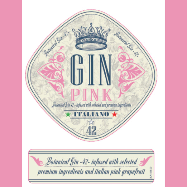 PINK GIN 50cl 42%Vol.