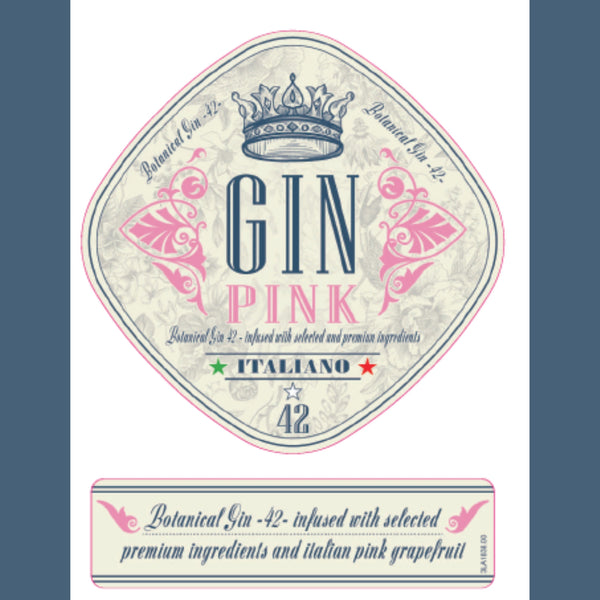 PINK GIN 50cl 42%Vol.