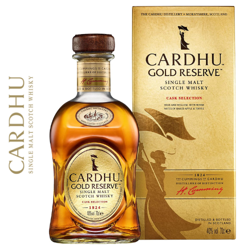 Cardhu Gold Reserve Single Malt Scotch Whisky 70cl with Gift Box