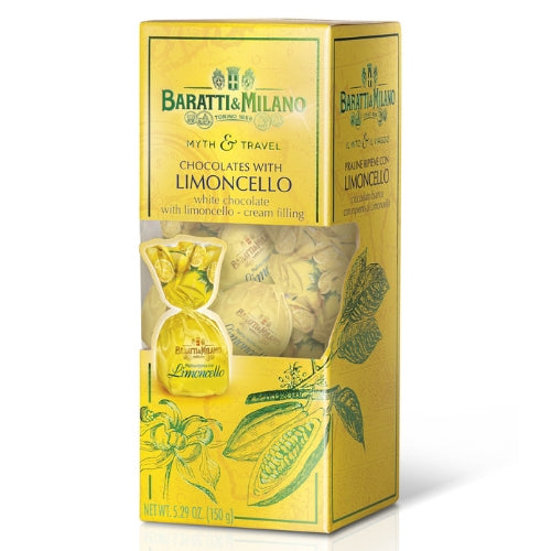 Premium Limoncello White Chocolate Praline Travel Box 150g