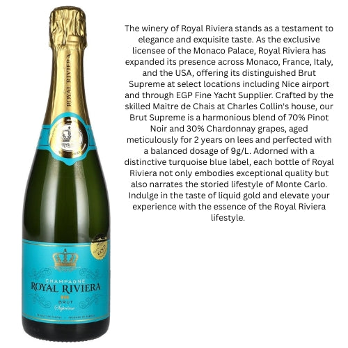 Royal Riviera Champagne Brut Suprême 12,5% Vol. 0,75l