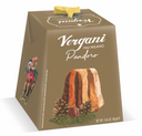 Vergani Milano Gift Box Mignon in Elegant Cardboard Box | Classic Panettone 100g + Pear&Chocolate Panettone 100g + Chocolate Panettone 100g + Pandoro 80g | 380g