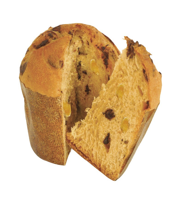 Vergani Milano Gift Box Mignon in Elegant Cardboard Box | Classic Panettone 100g + Pear&Chocolate Panettone 100g + Chocolate Panettone 100g + Pandoro 80g | 380g