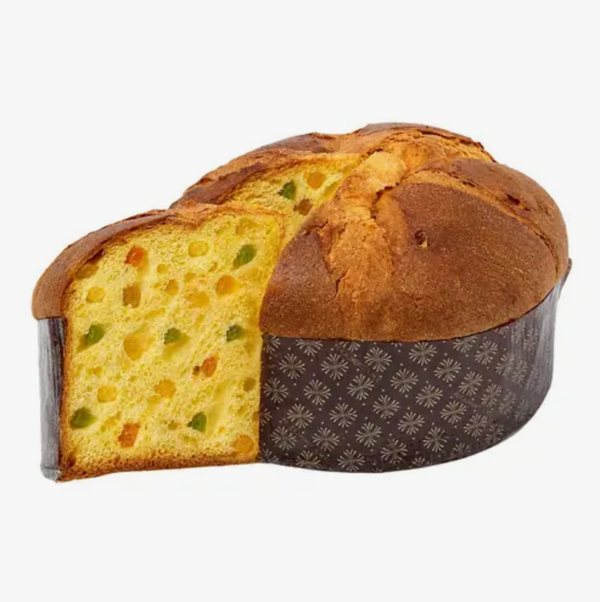 Vergani Milano Bergamot Premium Panettone with White Chocolate Chips 750g in Elegant Cardboard Box | Calabria Essence