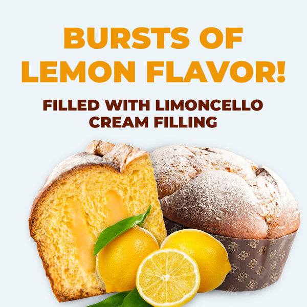 Vergani Milano Limoncello Panettone 750g | Sicily Trip | Naturally leavened