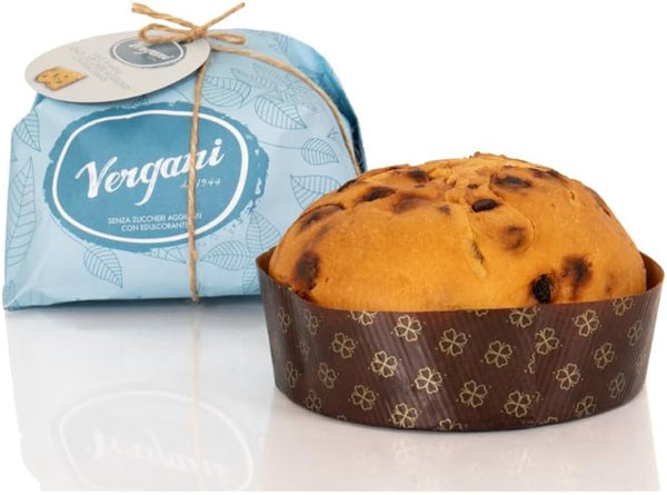 Vergani Milano Christmas Cake 750g | No added sugar with sweetener