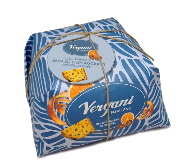 Vergani Milano Christmas Cake 750g | No added sugar with sweetener