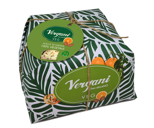 Vergani Milano Vegan Classic Christmas Cake 750g | Certified VEGANOK