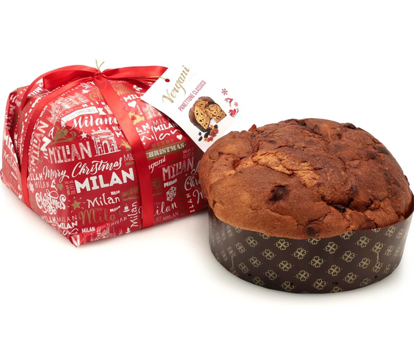 Vergani Milano Traditional Milanese Panettone 500g | Merry Christmas Collection