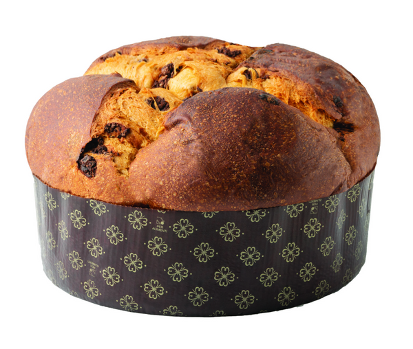 Scarpato Dolce Rubino Panettone Black Cherry Amarena Liqueur & Dark Chocolate Chips 800g