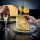 Scarpato Limoncello Panettone 750gr filled with Lemon Cream in elegant tin box