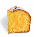 Scarpato Limoncello Panettone 750gr filled with Lemon Cream in elegant tin box