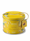 Scarpato Limoncello Panettone 750gr filled with Lemon Cream in elegant tin box