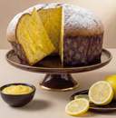 Scarpato Sicilian Lemon Panettone 500g filled with handmade Lemon Cream