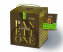 Scarpato Salted Pistachio Panettone Dolcesale 1000g filled with Pistacchio di Bronte PDO cream, in Elegant Cardboard Box