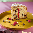 Scarpato Raspberry & Chocolate Royal Panettone 750g in Elegant Cardboard Box