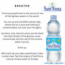 Acqua Sant'Anna Natural Still Mineral Water | 24X500ML| WATER FOR BABIES.