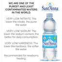 Acqua Sant'Anna Natural Still Mineral Water | 24X500ML| WATER FOR BABIES.