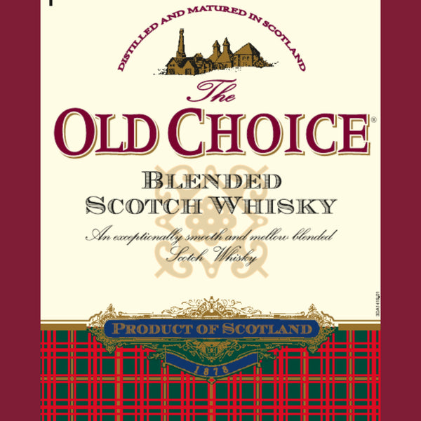 BLENDED SCOTCH WHISKY OLD CHOICE 70cl 40%Vol.