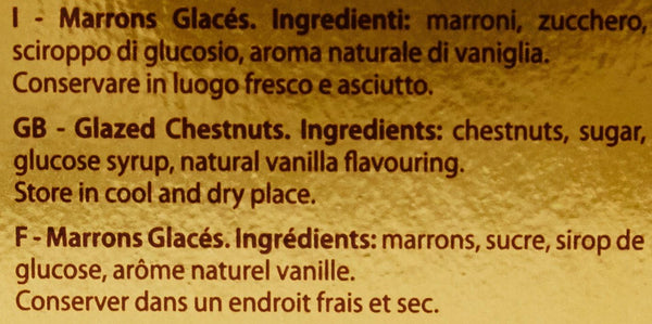 Vergani Marron Glace Gift Box, 230 g