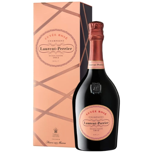 Laurent Perrier Champagne CUVÉE ROSÉ Brut 12% Vol. 0,75l in Giftbox
