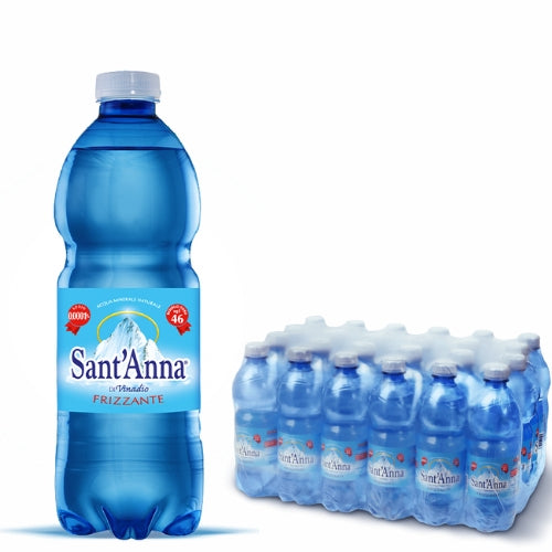 Acqua Sant'Anna Natural Sparkling Mineral Water | 24 X500ML