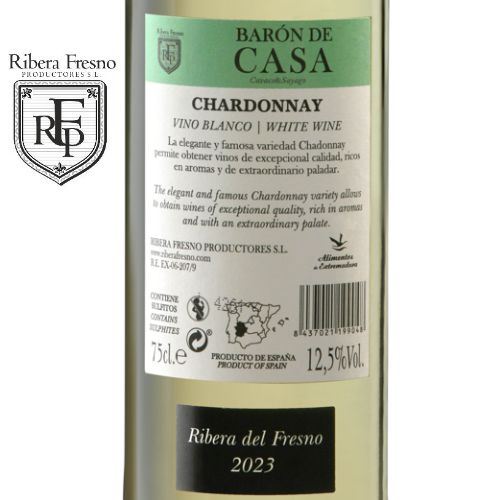 Baron de Casa Seleccion Chardonnay 6X75cl 13.5% Vol. Vintage 2023