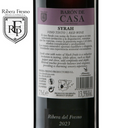 Baron de Casa Seleccion Syrah 6X75cl 13.5% Vol. Vintage 2023 - Price X bottle £6.67 - MOQ 10 Cases