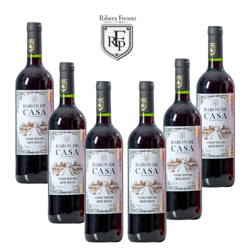Baron de Casa Tempranillo 6X75cl 12%Vol. + White Blend 6X75cl 12%Vol.