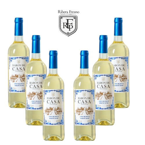 Baron de Casa Rosè Blend 6X75cl 12%Vol. + White Blend 6X75cl 12%Vol.