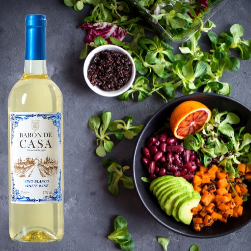 Baron de Casa Rosè Blend 6X75cl 12%Vol. + White Blend 6X75cl 12%Vol.