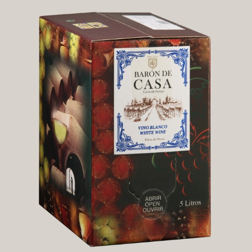 Baron de Casa White Blend Bag in Box 5Lt 12%Vol.