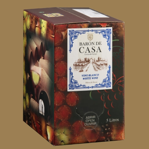 Baron de Casa White Blend Bag in Box 5Lt 12%Vol.