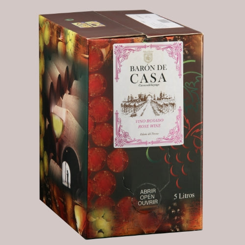 Baron de Casa Rosè Blend Bag in Box 5Lt 12%Vol.