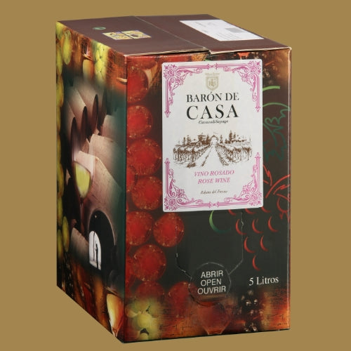 Baron de Casa Rosè Blend Bag in Box 5Lt 12%Vol.