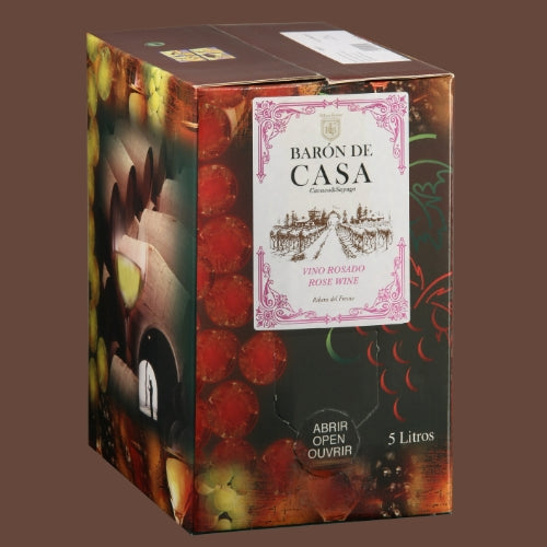 Baron de Casa Rosè Blend Bag in Box 5Lt 12%Vol.