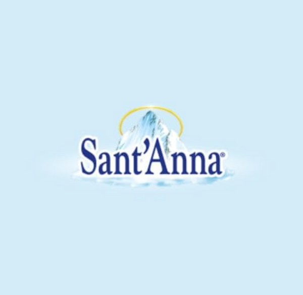 Acqua Sant'Anna Pédourès Spring Natural Sparkling Mineral Water | Glass 12X75cl