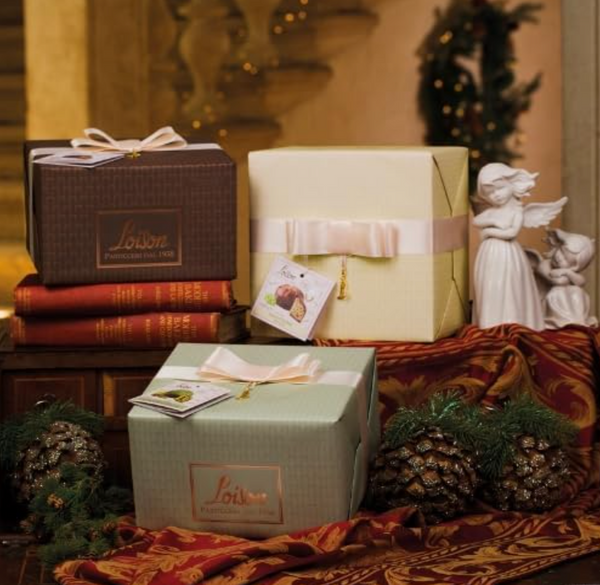 Panettone Pistachio and Matcha 600g Loison + Free Shopper