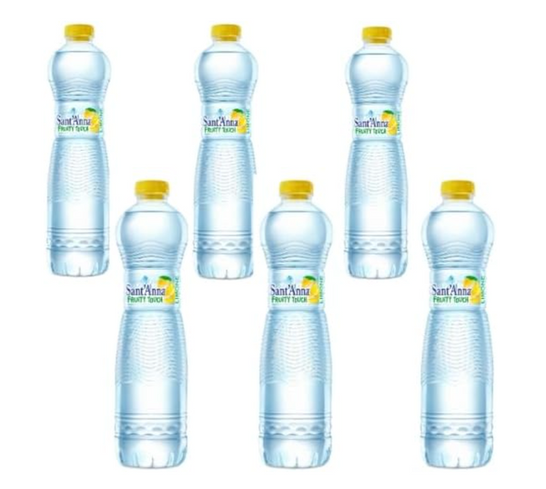 Sant'Anna Fruity Touch Sicilian Lemon Still Flavoured Water Multipack 6x1.5L