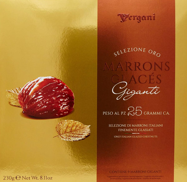 Vergani Marron Glace Gift Box, 230 g