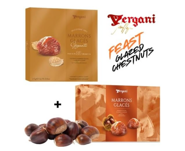 MAARGO Marrons Glaces Feast | Get one Premium Gift Pack Glazed Chestnuts 230g (25g each) + one Marrons Glaces 200g in Gift Pack
