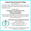 MAARGO Marrons Glaces Feast | Get one Premium Gift Pack Glazed Chestnuts 230g (25g each) + one Marrons Glaces 200g in Gift Pack