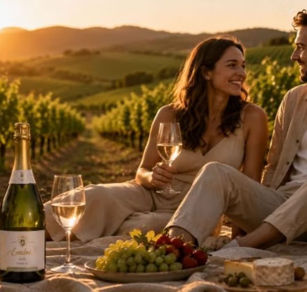 Evadne - Non Alcoholic Sparkling Wine | Spanish Verdejo Grape 6X75cl 0.00%