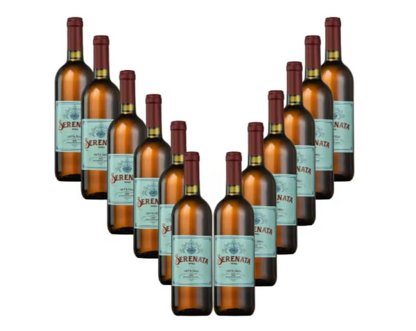 Serenata Traditional Rosè Wine from Puglia | 12X75cl 11.50% Vol.