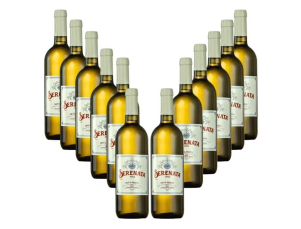 Serenata Traditional White Wine from Puglia 12X75cl 11.50% Vol.