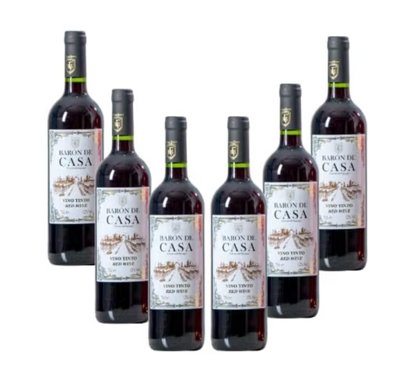 Baron de Casa Tempranillo 6X75cl 12%Vol. + White Blend 6X75cl 12%Vol.