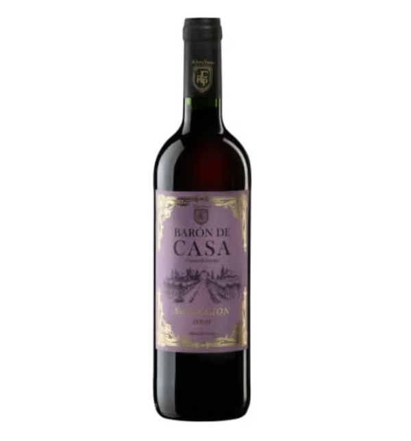 Syrah Red Wine from Baron de Casa Seleccion 75cl 13.5% Vol. | Vintage 2023