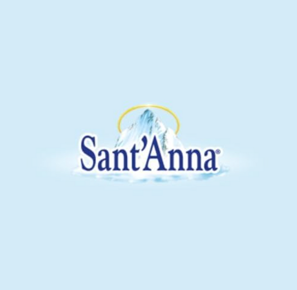 Acqua Sant'Anna Pédourès Spring Natural Sparkling Mineral Water | Glass 12X75cl