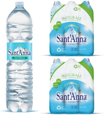 Acqua Sant'Anna Natural Still Mineral Water | 12 X1.5L